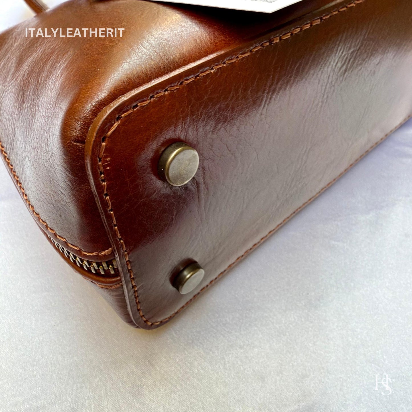 Italian Handmade Leather Bags For Women l l Elegant Leather Tote From Florence, shoulder leather bag