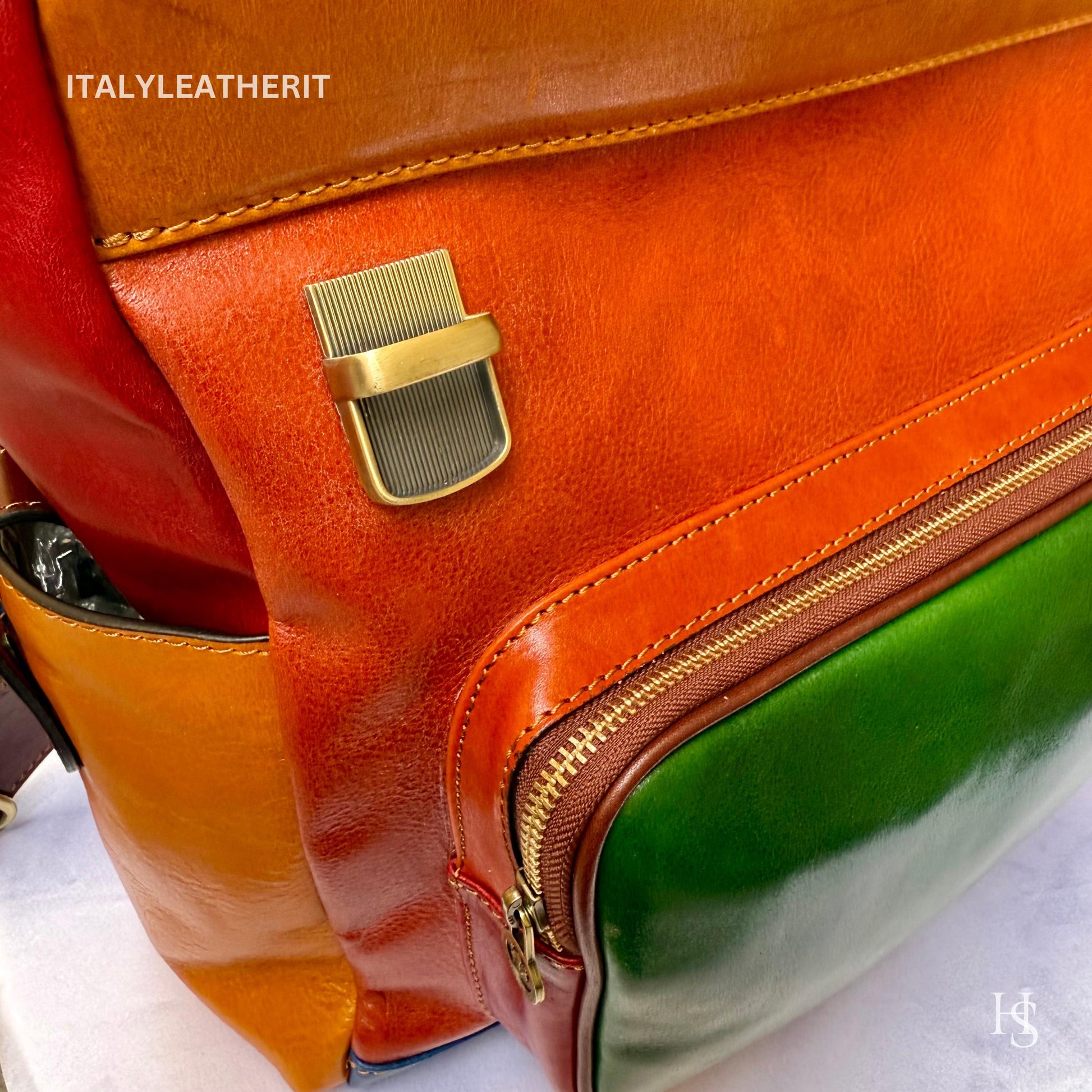 Italian Handmade Leather Backpacks for Unisex| Elevate Your Style with Exquisite Craftsmanship Made in Italy