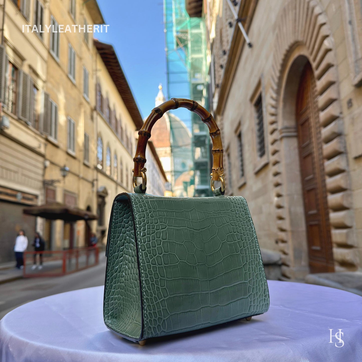 Italian Handmade Leather Bags For Woman l l Elegant Leather Tote From Florence