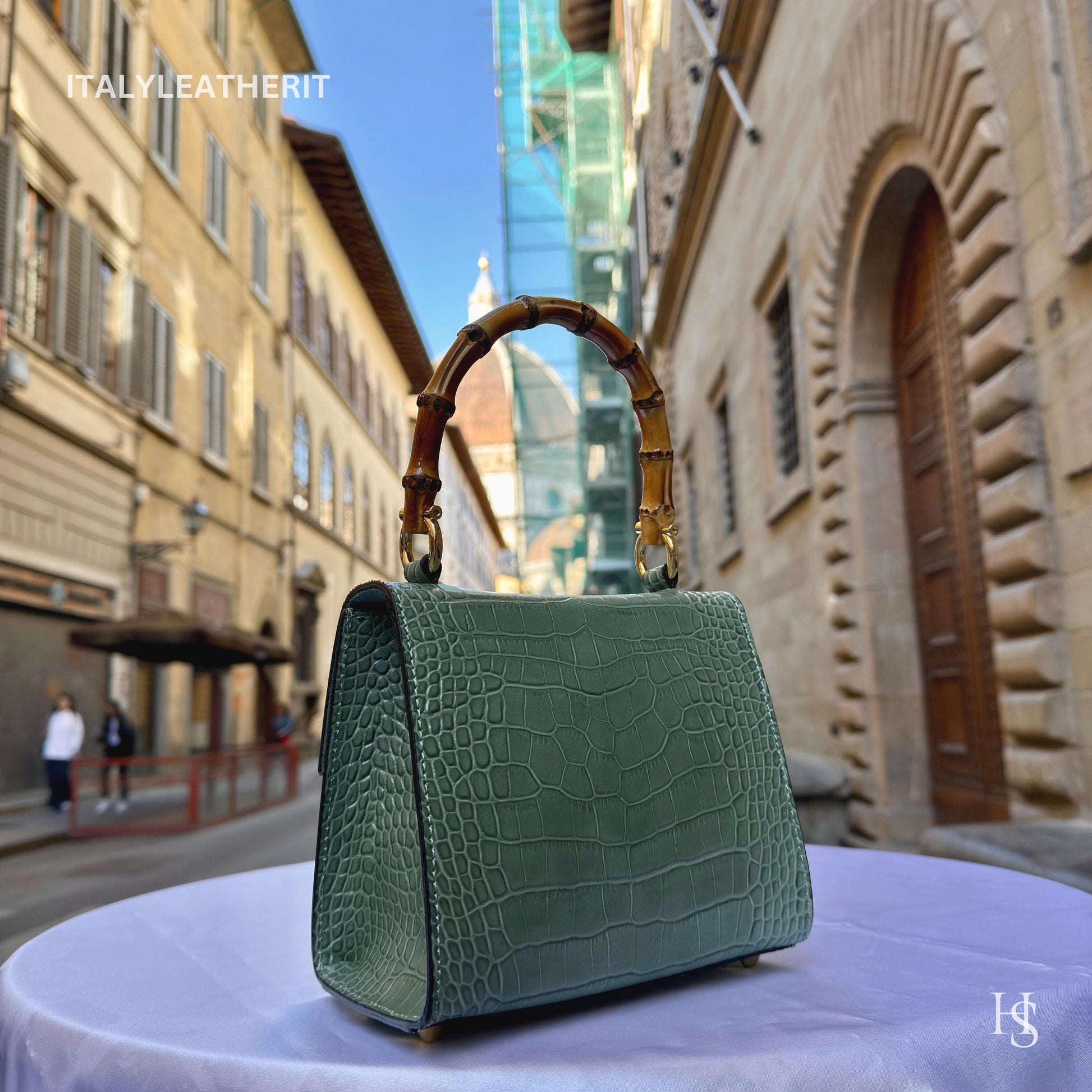 Italian Handmade Leather Bags For Woman l l Elegant Leather Tote From Florence