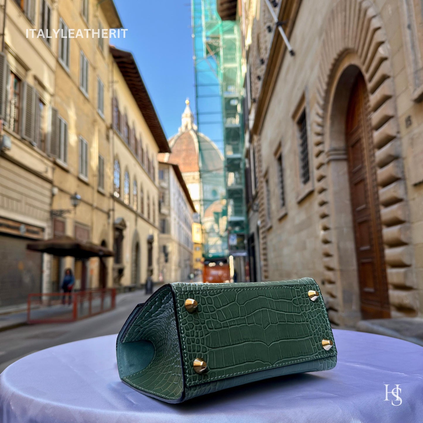 Italian Handmade Leather Bags For Woman l l Elegant Leather Tote From Florence