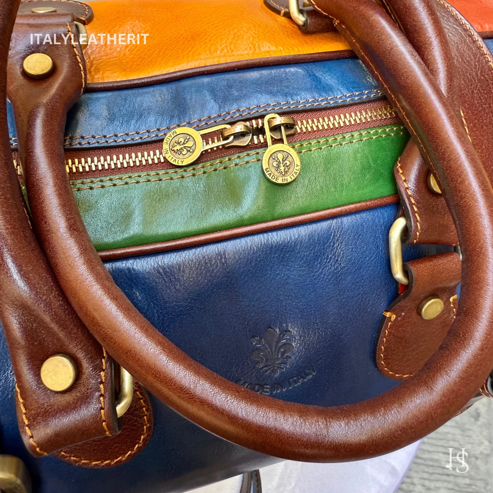 Italian Handmade Leather Travel Bags for Men | Elevate Your Style with Exquisite Craftsmanship made in Italy from Florence
