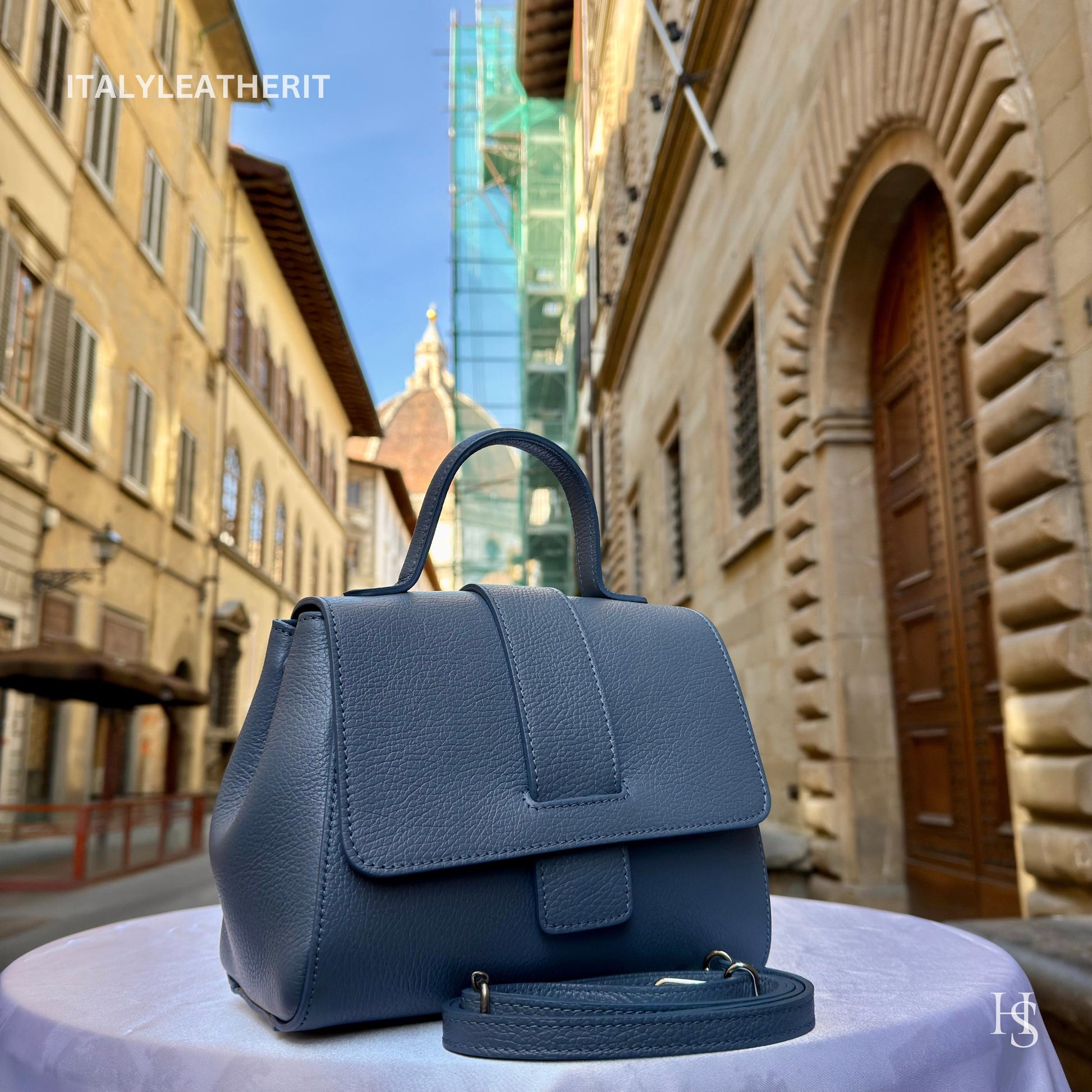 Italian Handmade Leather Bags For Women l l Elegant Leather Tote From Florence, Spacious & Stylish Florentine Tote