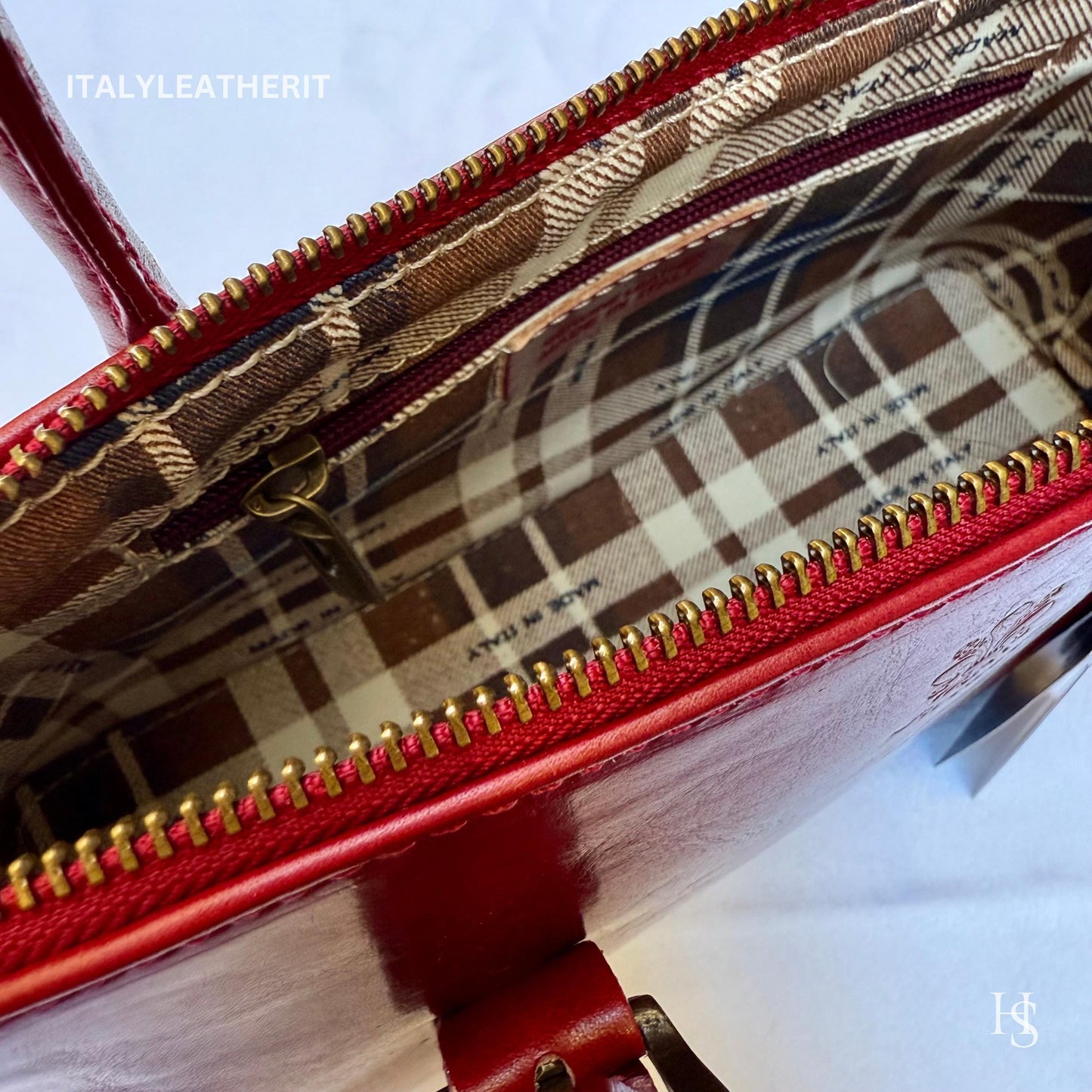 Italian Handmade Leather Bags For Women l l Elegant Leather Tote From Florence, shoulder leather bag