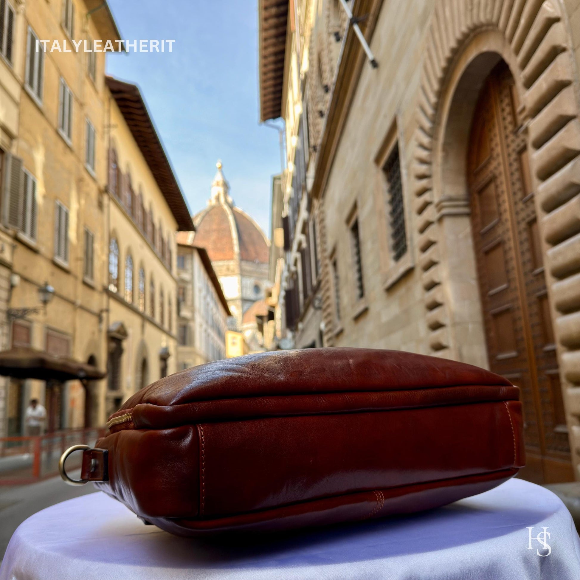 Italian Handmade Leather Briefcase Bags for Men | Elevate Your Style with Exquisite Craftsmanship made in Italy