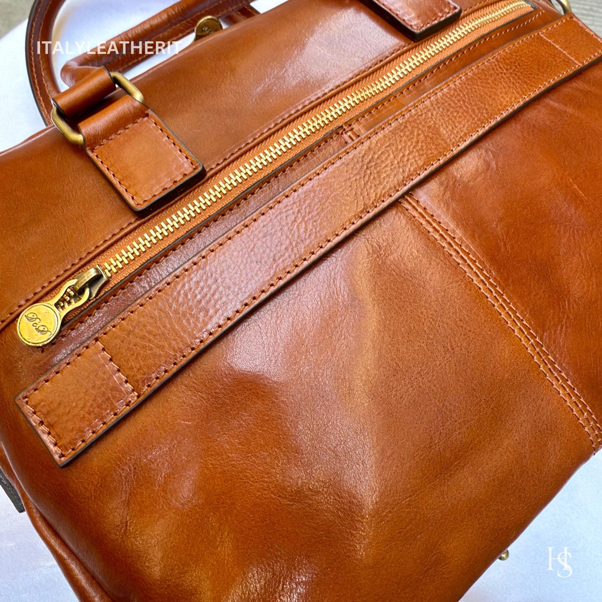 Italian Handmade Leather Briefcase Bags for Men | Elevate Your Style with Exquisite Craftsmanship made in Italy