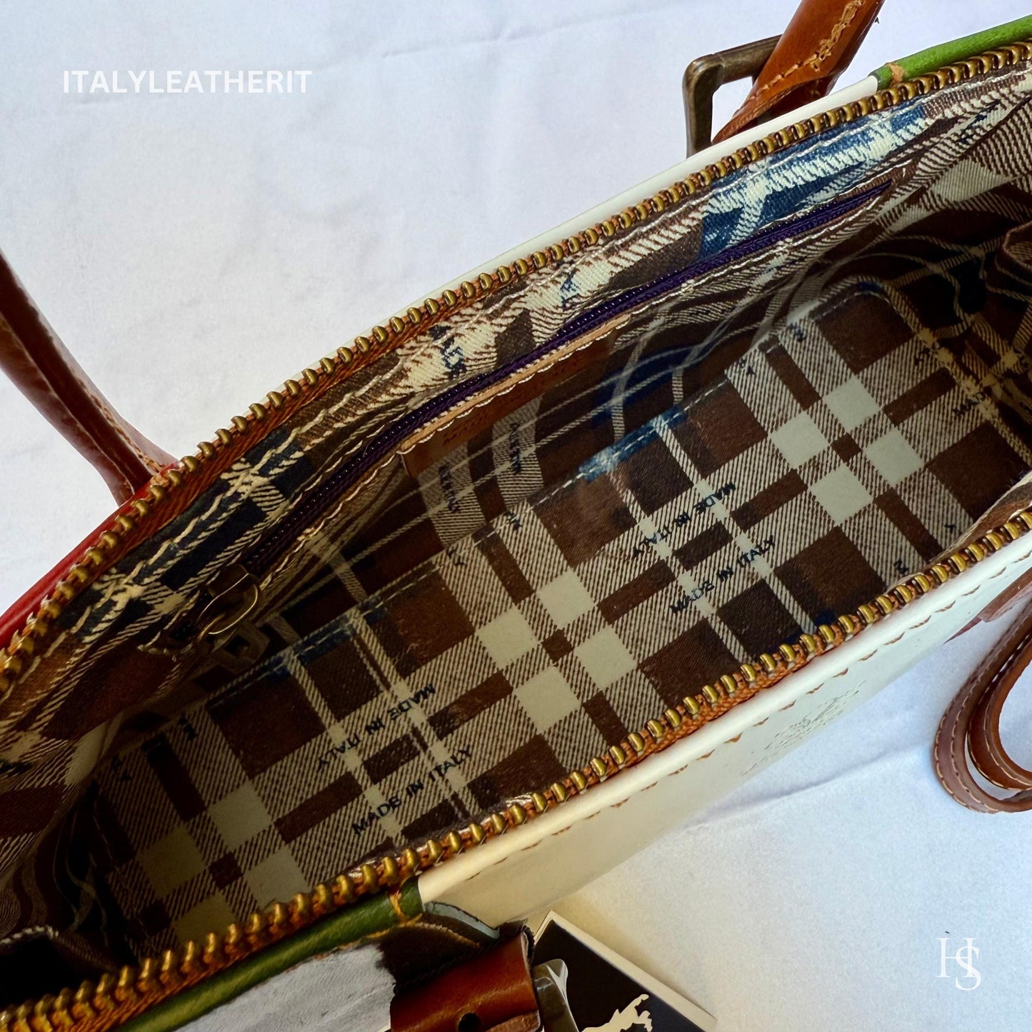 Italian Handmade Leather Bags For Women l l Elegant Leather Tote From Florence, shoulder leather bag