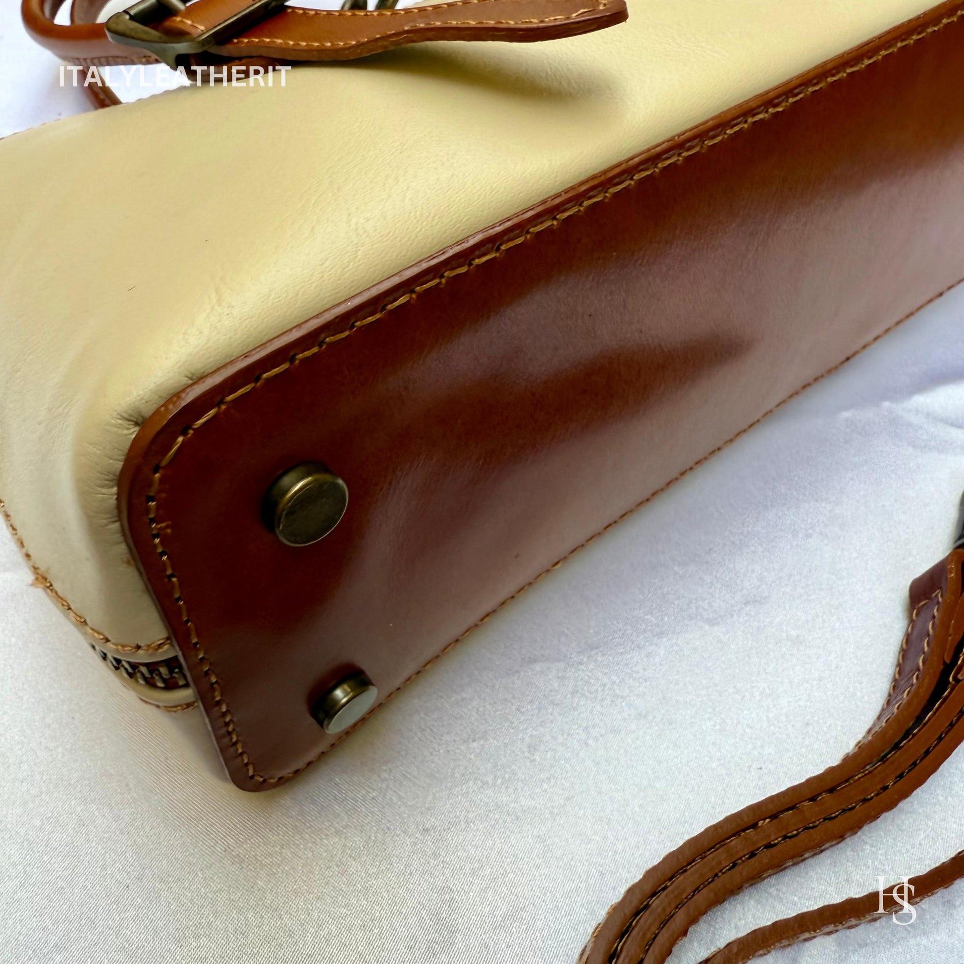Italian Handmade Leather Bags For Women l l Elegant Leather Tote From Florence, shoulder leather bag