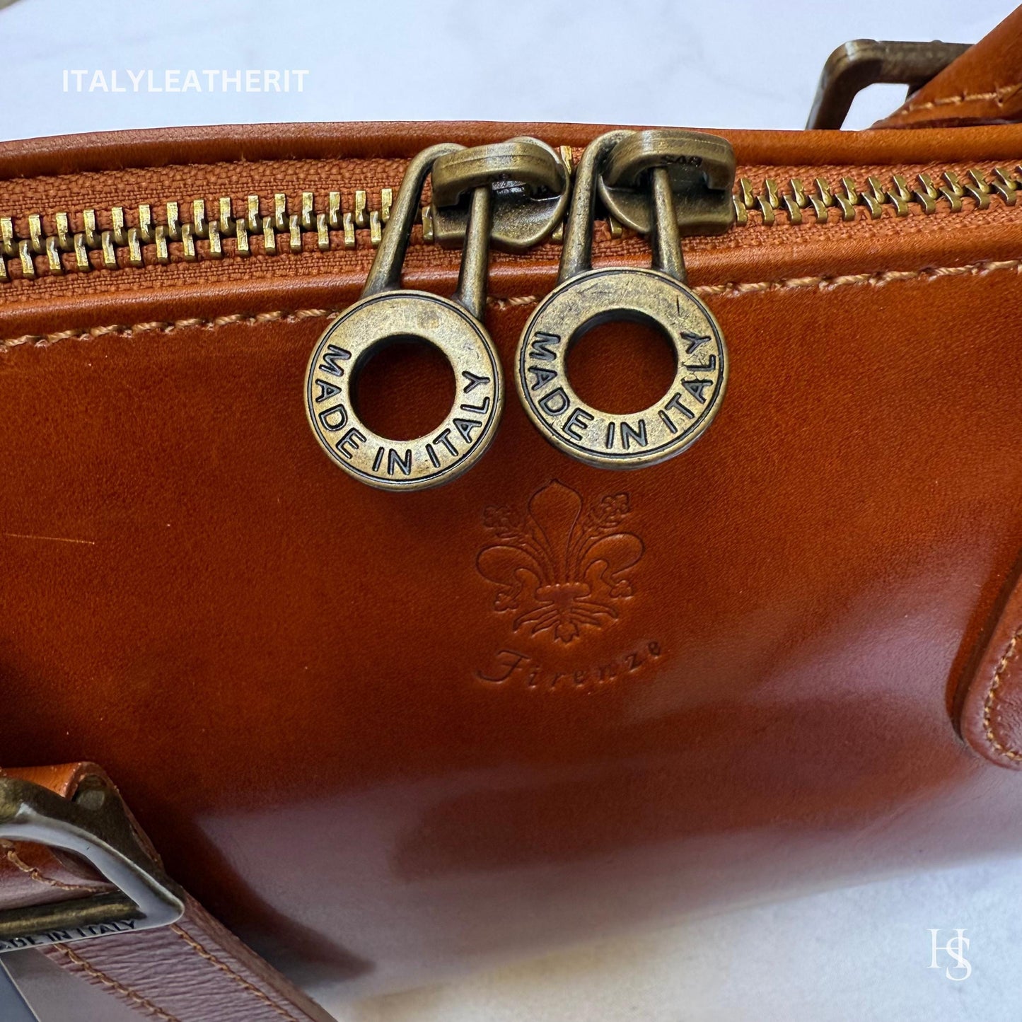 Italian Handmade Leather Bags For Women l l Elegant Leather Tote From Florence, shoulder leather bag