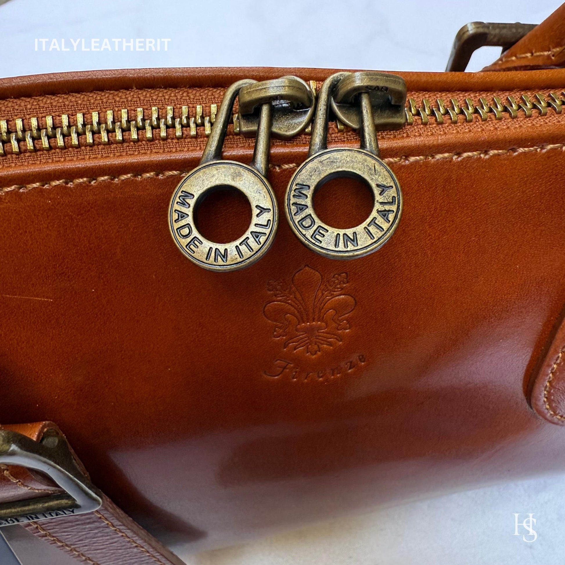 Italian Handmade Leather Bags For Women l l Elegant Leather Tote From Florence, shoulder leather bag