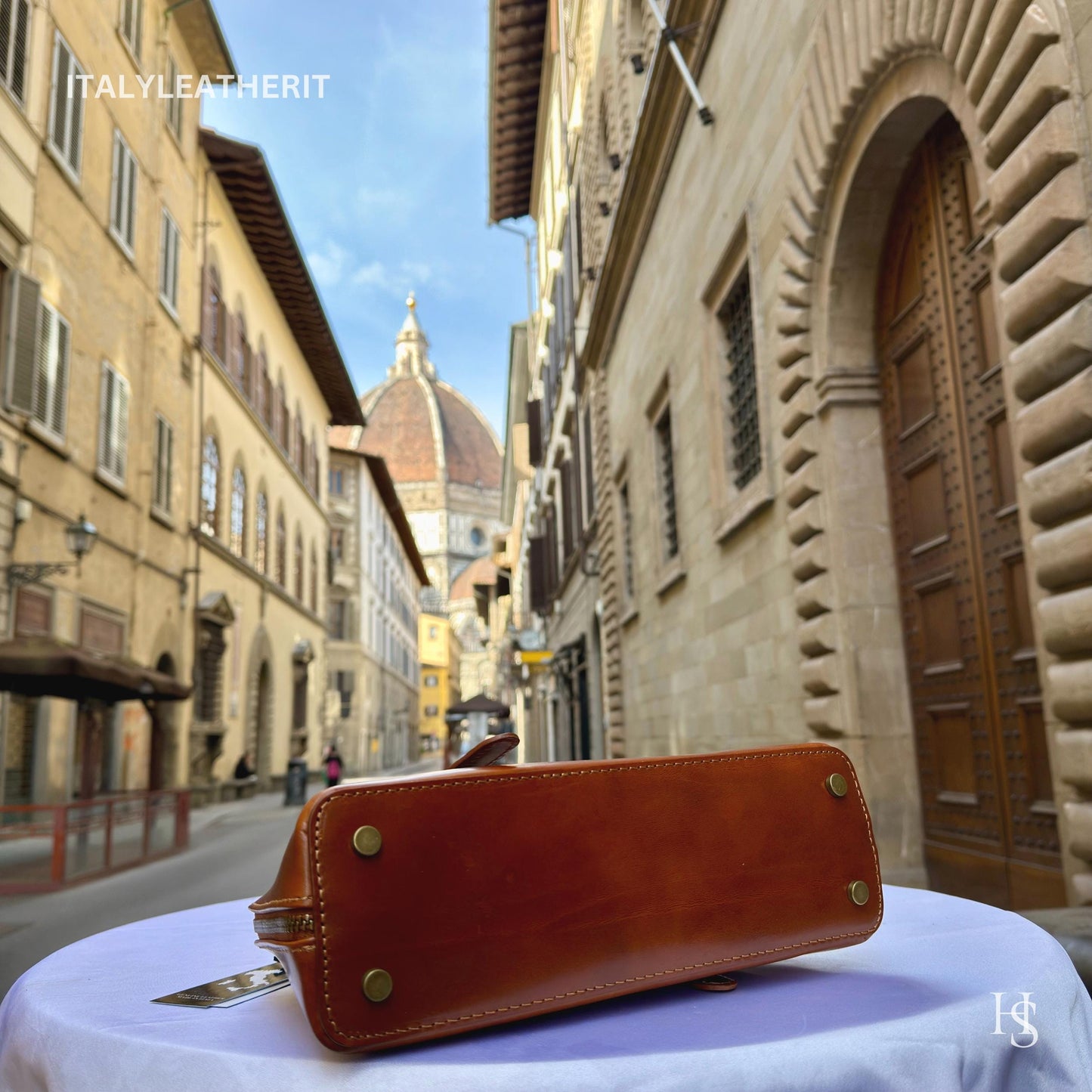 Italian Handmade Leather Bags For Women l l Elegant Leather Tote From Florence, shoulder leather bag
