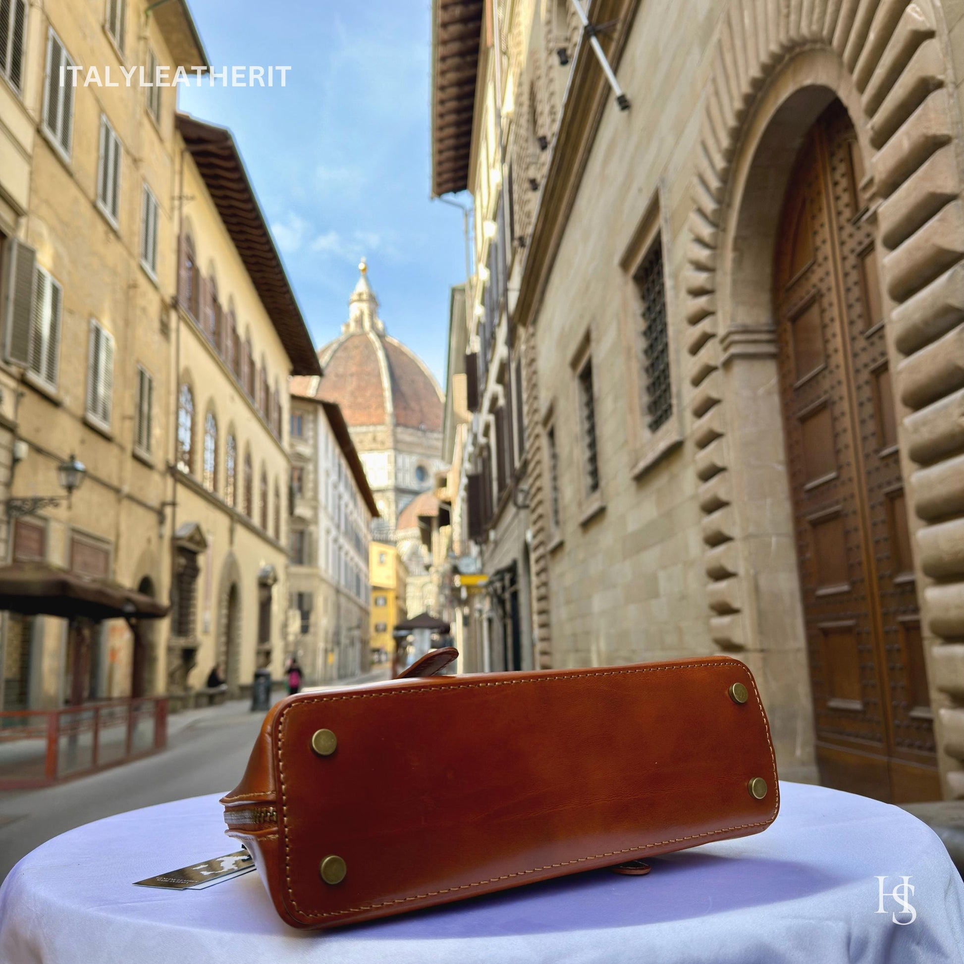 Italian Handmade Leather Bags For Women l l Elegant Leather Tote From Florence, shoulder leather bag