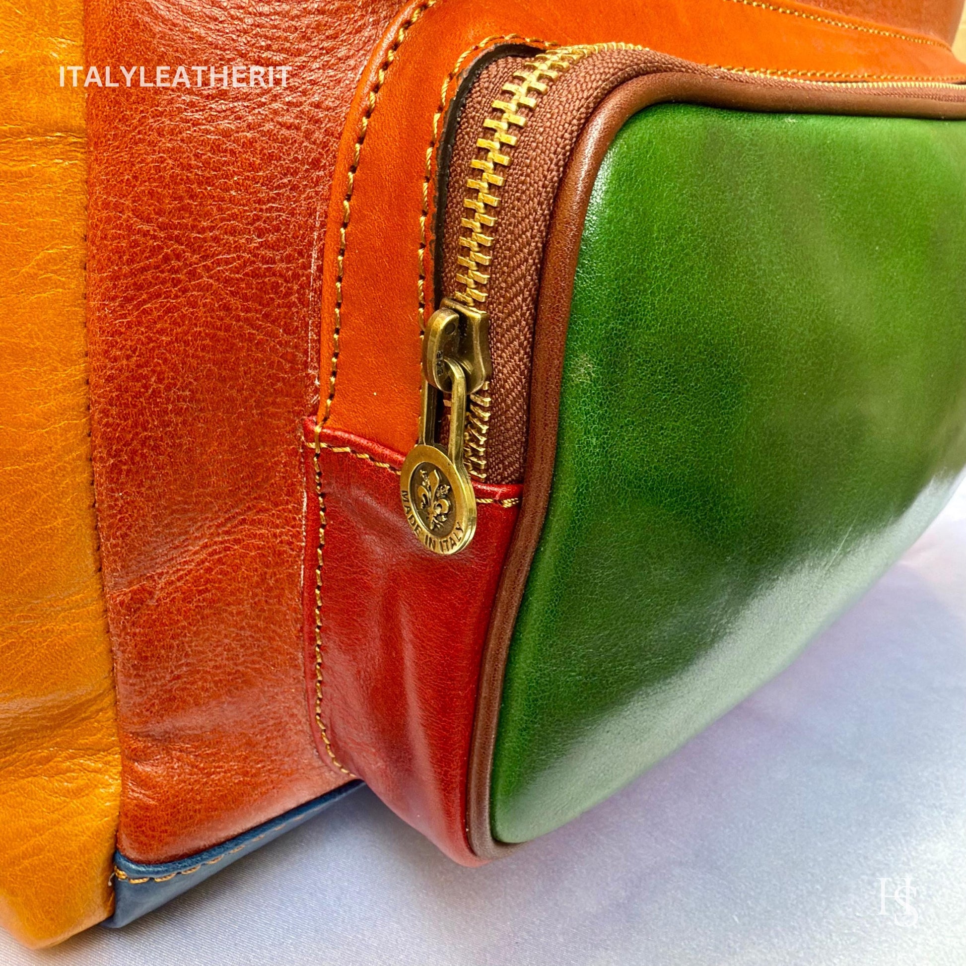 Italian Handmade Leather Backpacks for Unisex| Elevate Your Style with Exquisite Craftsmanship Made in Italy
