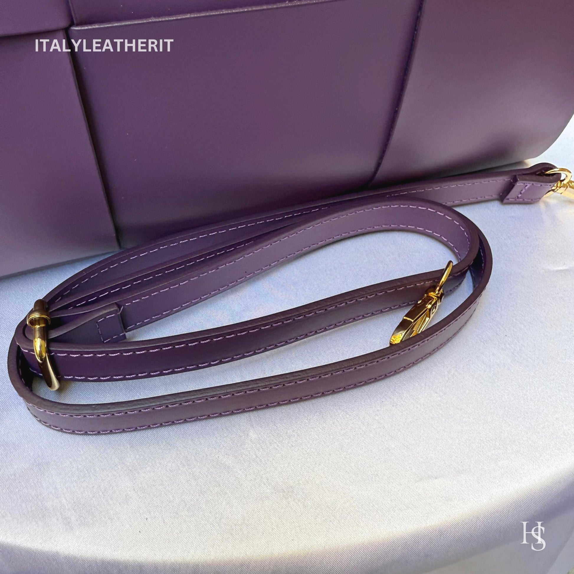 Borse in pelle fatte a mano in Italia per donna / Eleganti borse e borsette da Firenze, borsa da donna, borsa in pelle viola, borsa grande