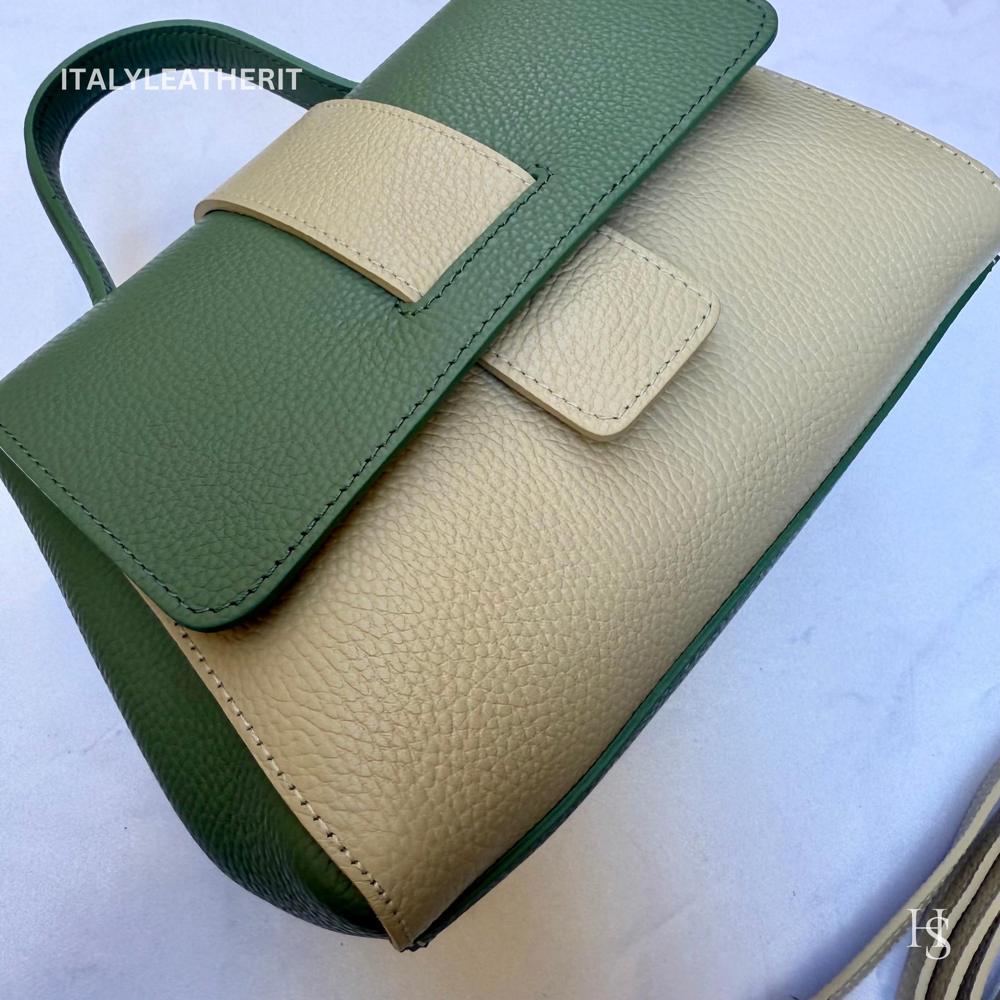 Italian Handmade Leather Bags For Woman l l Elegant Leather Tote From Florence, brown leather bag