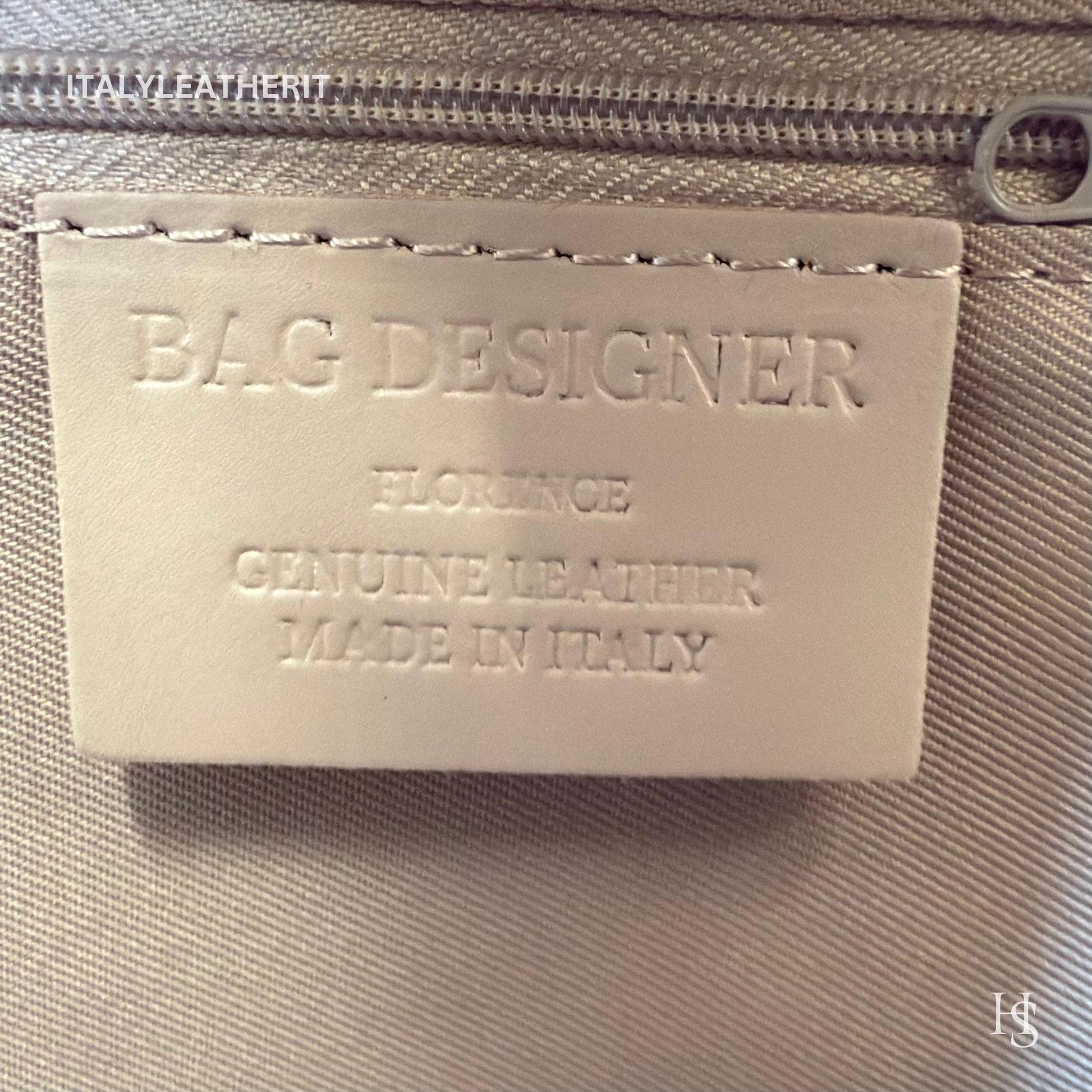 Italian Handmade Leather Bags for Women | Elegant Tote & Purse from Florence, Straw and Leather bag