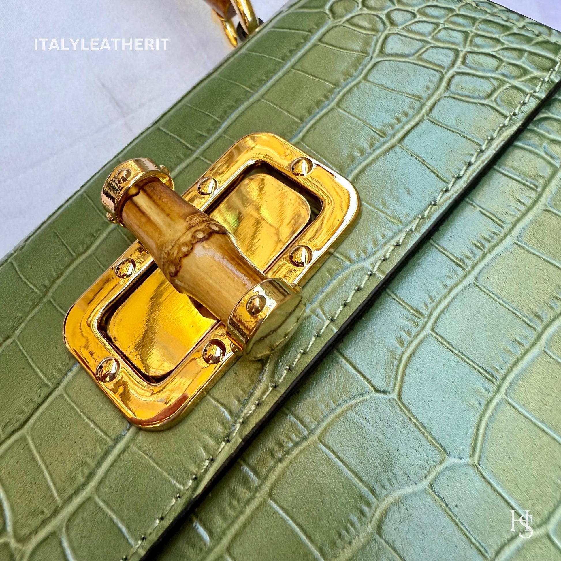 Italian Handmade Leather Bags For Woman l l Elegant Leather Tote From Florence