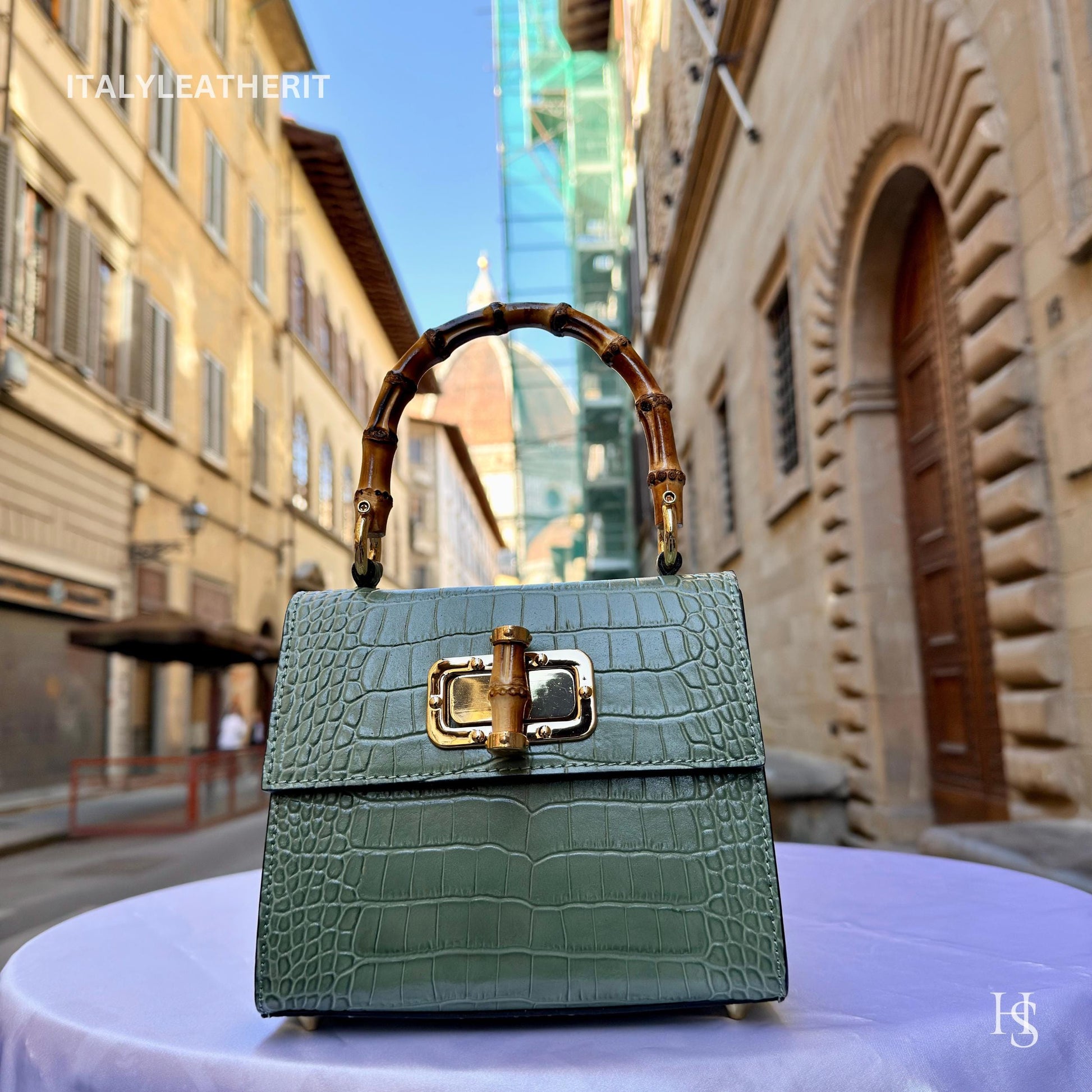 Italian Handmade Leather Bags For Woman l l Elegant Leather Tote From Florence