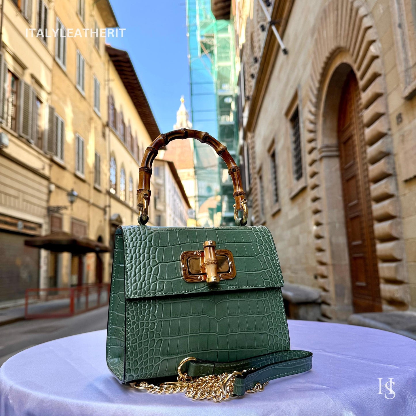 Italian Handmade Leather Bags For Woman l l Elegant Leather Tote From Florence