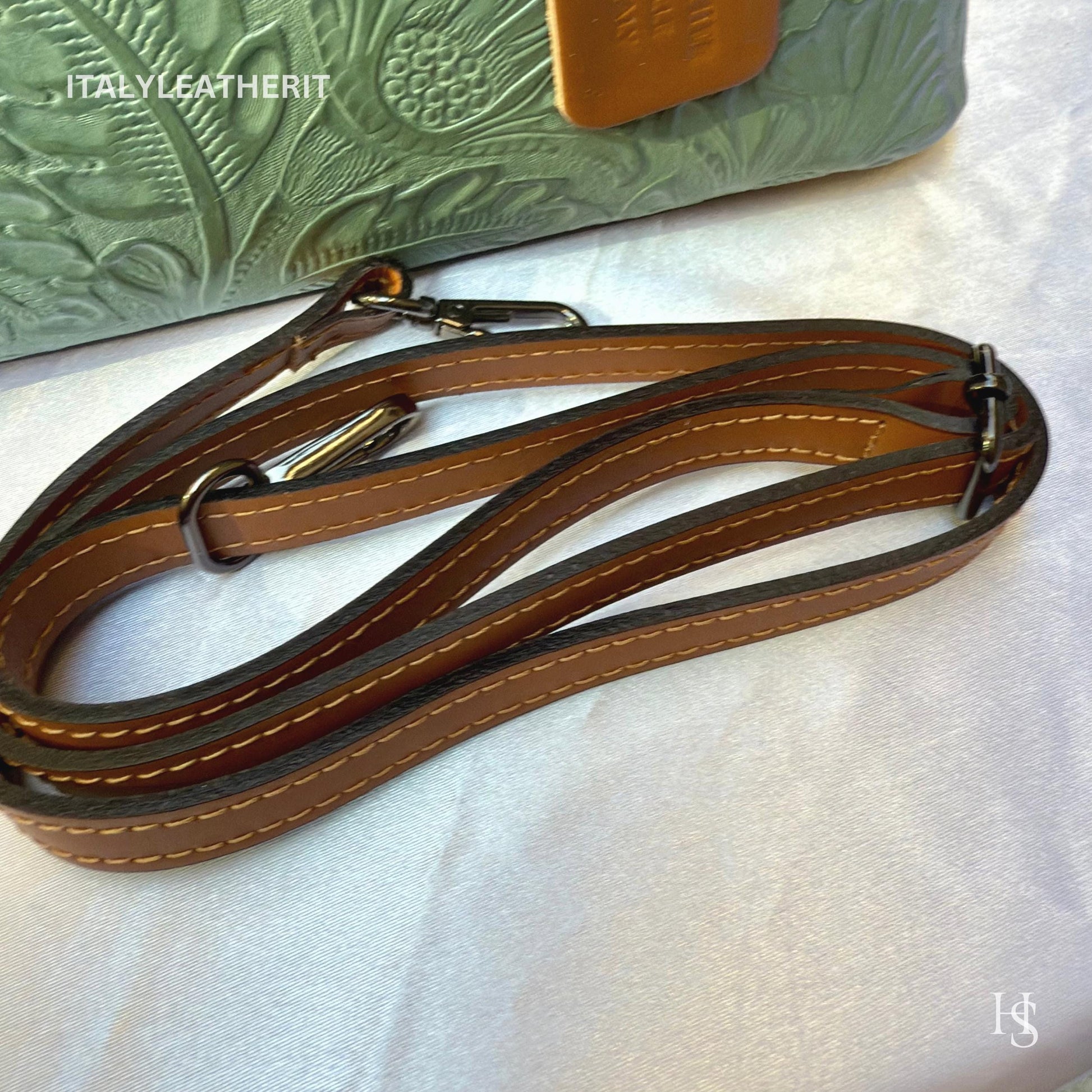 Borse in pelle fatte a mano in Italia per le donne / Elegante tote in pelle da Firenze / Regalo perfetto per lei