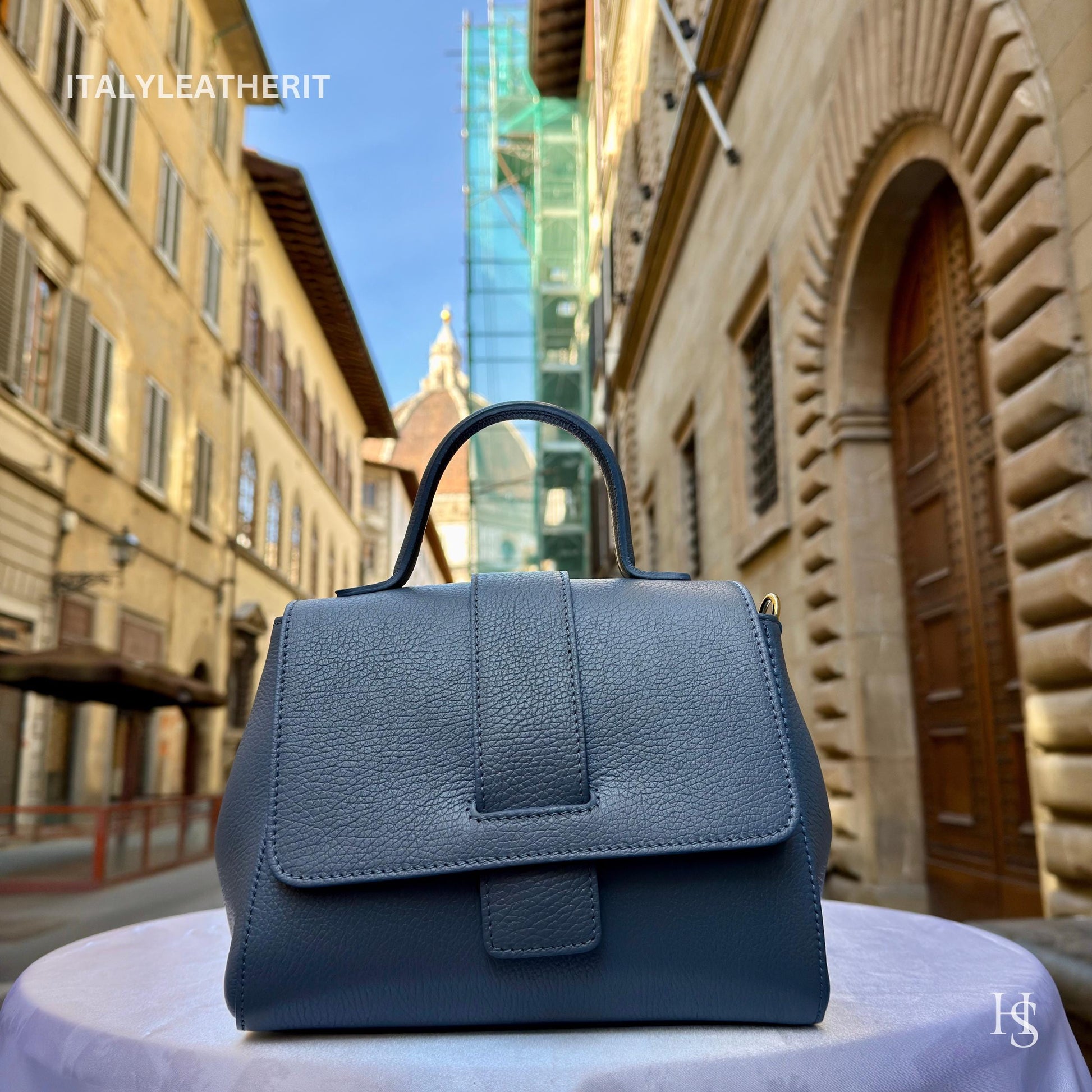 Italian Handmade Leather Bags For Women l l Elegant Leather Tote From Florence, Spacious & Stylish Florentine Tote