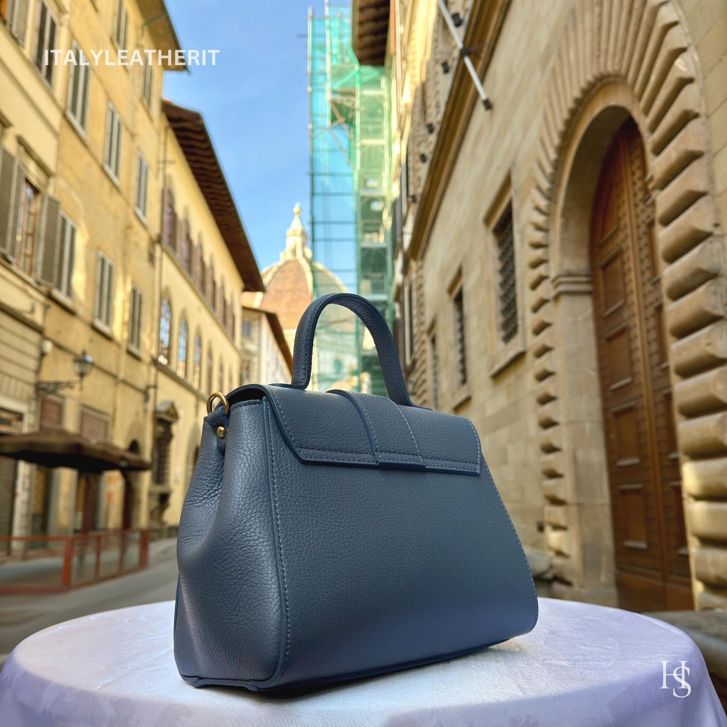 Italian Handmade Leather Bags For Women l l Elegant Leather Tote From Florence, Spacious & Stylish Florentine Tote