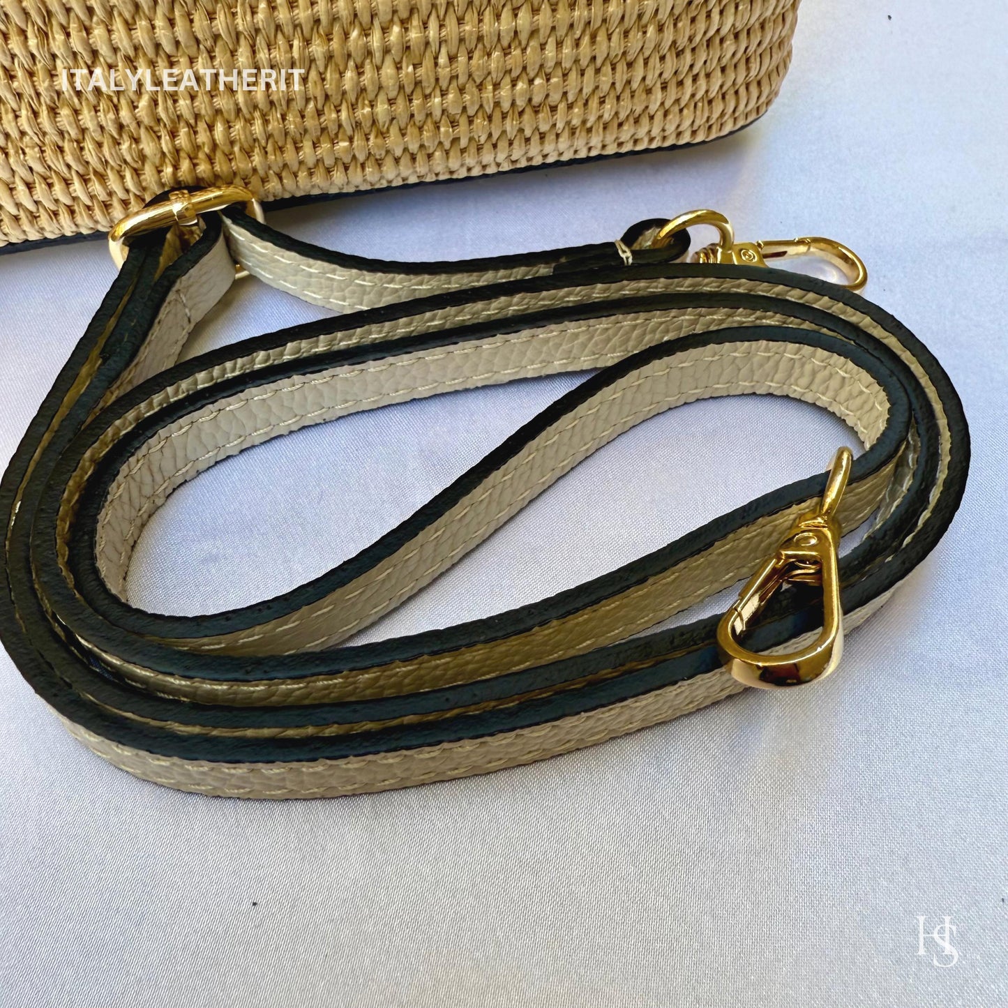 Italian Handmade Leather Bags for Women | Elegant Tote & Purse from Florence, Small Straw and Leather bag