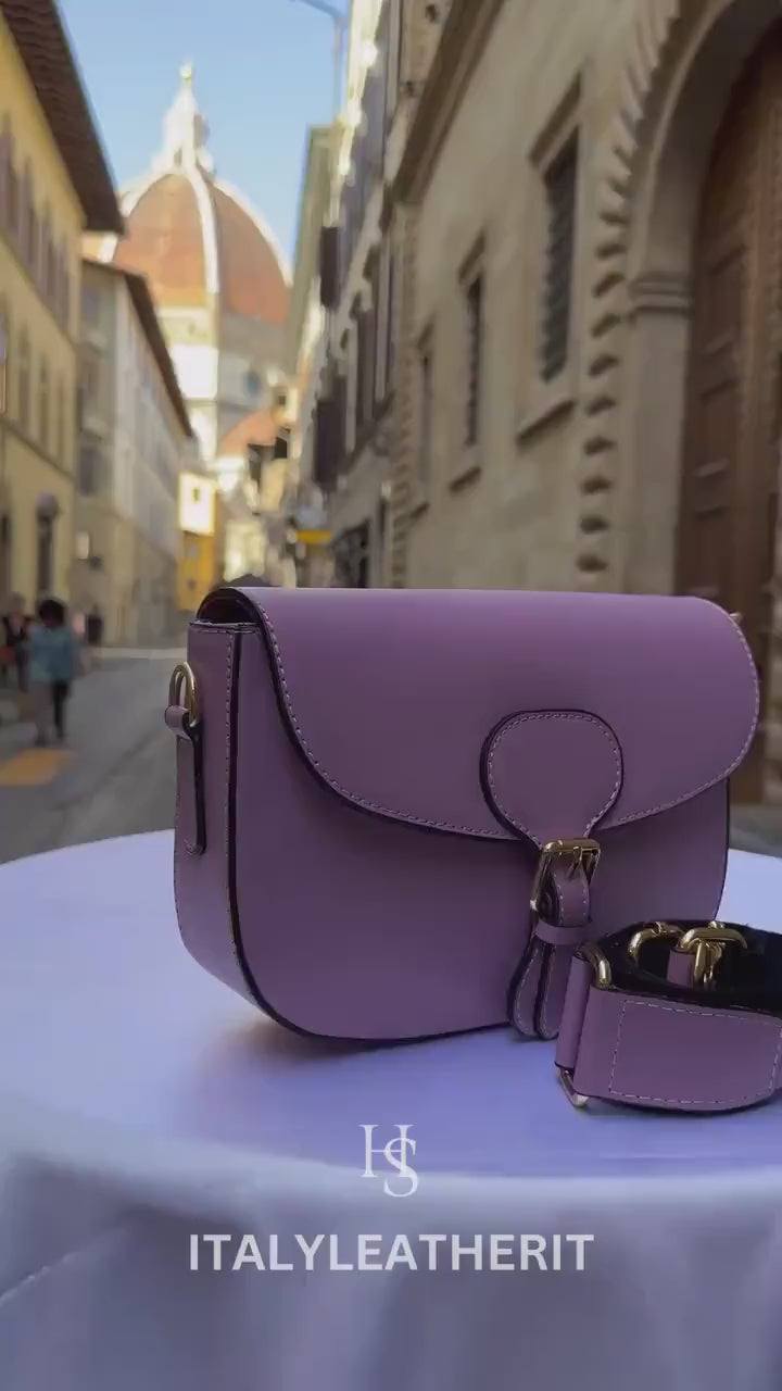 Italian Handmade Leather Bags For Women | Elegant Leather Tote & Crossbody Bag From Florence, special bag