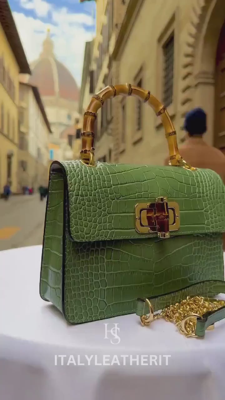 Italian Handmade Leather Bags For Women l l Elegant Leather Tote From Florence, Stylish Handbag, Premium Purse