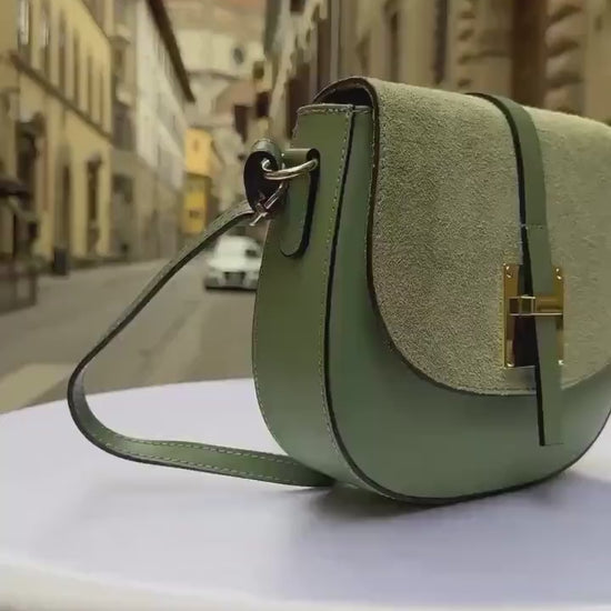 Italian Handmade Leather Bags for Women | Elegant Leather Tote & Crossbody Bag from Florence, daily bag